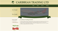 Desktop Screenshot of caribbeantradinglimited.co.uk